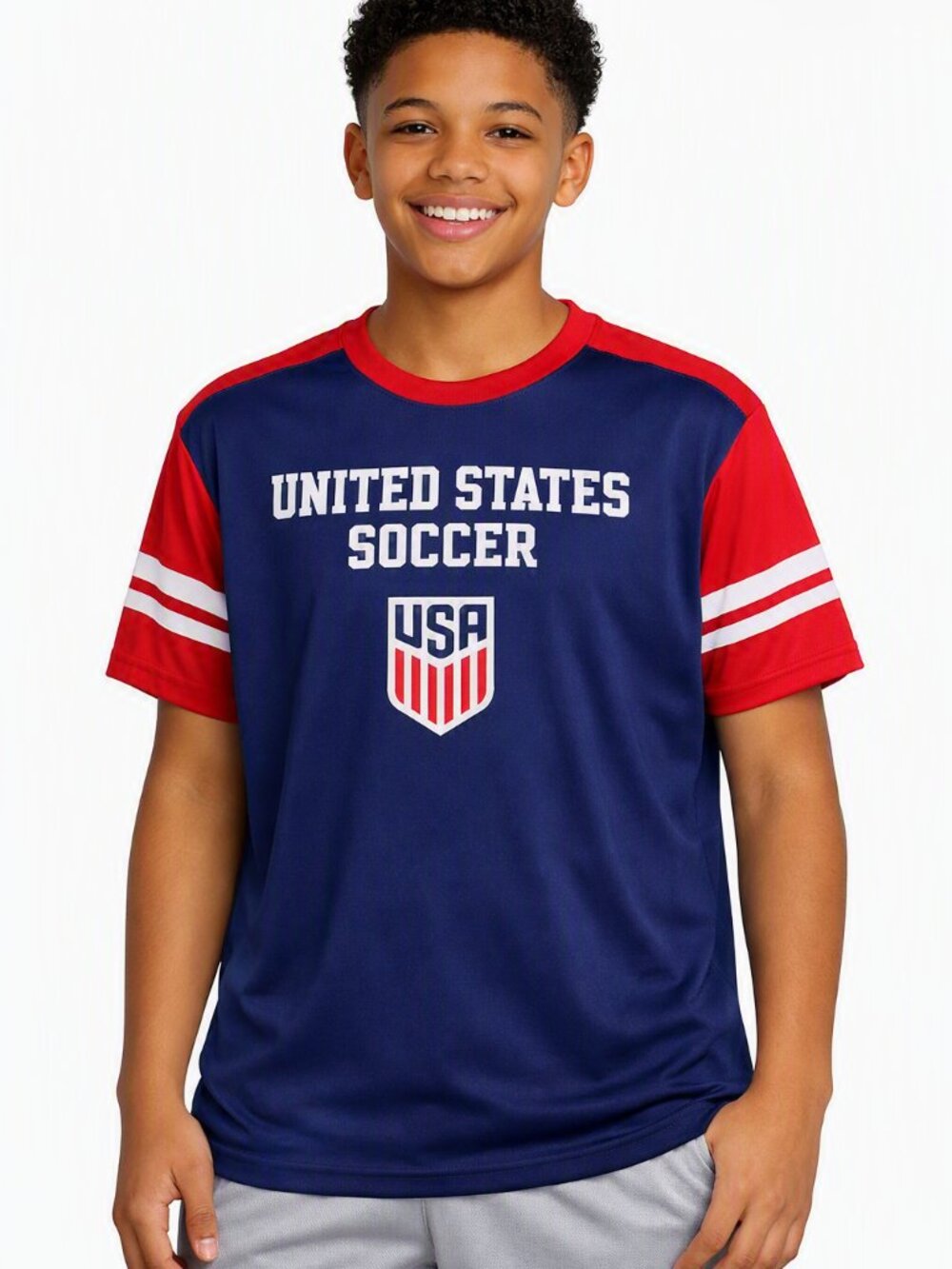 Navy Blue United States Soccer T‑shirt